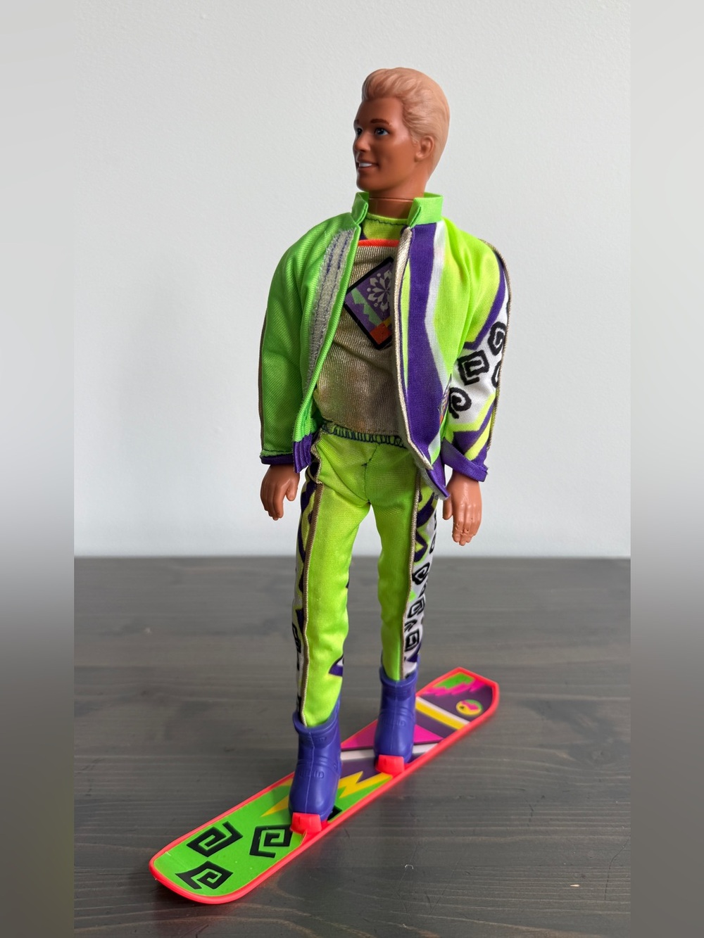 Vintage Mattel Ski Fun Ken Snowboarding
1991